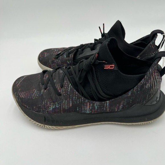 Under Armour Mens Curry 11 Tokyo Black Shoes Sneakers - Picture 2 of 6